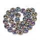 Chapelets de perles en hématite synthétique sans magnétiques G-N0322-05E-2