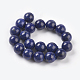 Chapelets de perles en lapis-lazuli naturel G-G087-10mm-2