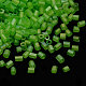 1 Box Transparent Frosted Two Cut Glass Seed Beads DIY Loose Spacer Tube Glass Seed Beads SEED-X0005-11-QB12-B-3