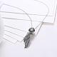 925 Sterling Silver Pendant Necklaces NJEW-BB18236-5