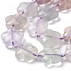Fleurs naturelles perles arc-en fluorite de brins G-L241B-09-4