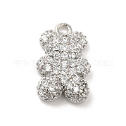 Латунные микро проложить кубического циркония подвески KK-Q772-05P