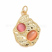 Подвески из латунной кошки KK-M229-17G