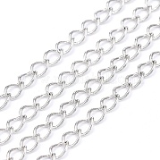 Латунные витой цепочки CHC-Q001-4x3mm-P