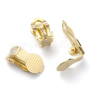 Латунные серьги с клипсами KK-O131-05G