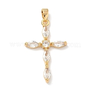 Латунные микро проложить кубического циркония подвески KK-A281-26F-G