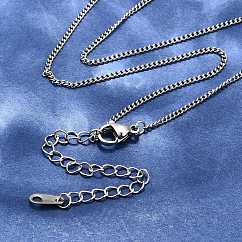 Collares de acero inoxidable 304 resistentes al deslustre, frenar collares de cadena, color acero inoxidable, 16.14 pulgada (41 cm)