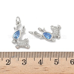 Латунные микро проложить кубического циркония подвески&nbsp;KK-P325-37P