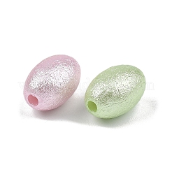 Текстурированные непрозрачные бусины из АБС-пластика&nbsp;MACR-K361-21