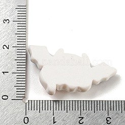 Cabochons décodés en résine opaque sur le thème d'Halloween&nbsp;RESI-E057-02L