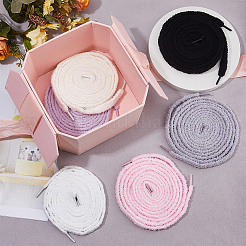 6 Paar Schnürsenkelbänder aus Polyester in 6 Farben&nbsp;FIND-FH0010-36