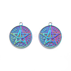 Pendentifs en acier inoxydable avec placage ionique (IP) 201&nbsp;STAS-N098-238M
