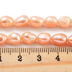 Нити из натурального культивированного пресноводного жемчуга PEAR-P062-29B