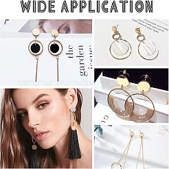 Фурнитура для сережек-гвоздиков из нержавеющей стали 304 с вакуумным покрытием pvd&nbsp;STAS-UN0016-05B-RG