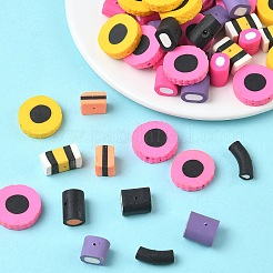 Смешанные формы ручной полимерной глины бусы X-CLAY-R060-113