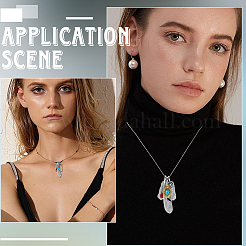 6 pz 3 stili pendenti in lega di stile tibetano&nbsp;FIND-GF0009-11