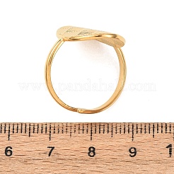 Кольца-манжеты из нержавеющей стали 304 для женщин&nbsp;RJEW-K305-04G