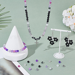 900 Stück 15 Stile DIY Schmuck-Sets mit runden Perlen&nbsp;DIY-AR0004-64