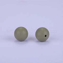 Perles focales rondes en silicone&nbsp;SI-JX0046A-113
