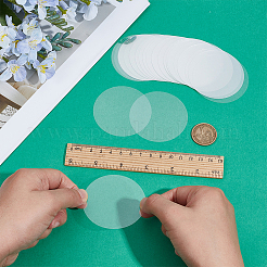 Прозрачная защитная пленка для значков из ПВХ для защиты изделий&nbsp;FIND-WH0366-121B