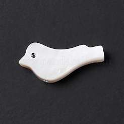 Натуральные белые бусины из ракушек&nbsp;LS-BSHE-G031-03