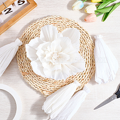 5 шт. искусственные цветы из гофрированной бумаги&nbsp;DIY-WH20007-272A