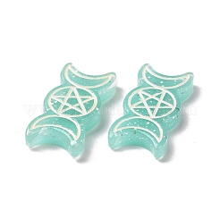 Кабошоны из смолы RESI-G055-01G