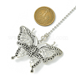 Rallonges de chaîne de traction de ventilateur de plafond en alliage de strass de style tibétain&nbsp;AJEW-AB00124