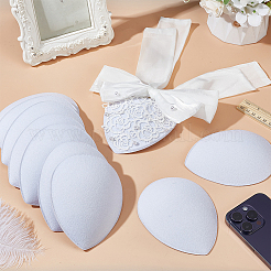 10 шт. основа для шляпы-вуалировщика из ткани ЭВА в виде капли для шляпного магазина AJEW-FG0004-53B