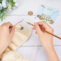 8 шт. 8 серьги-подвески в виде пчел и сот с застежкой-молнией для женщин HJEW-NB0001-36