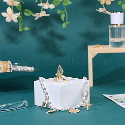 Выставочные тумбы из окрашенного в процессе выпечки дерева&nbsp;AJEW-WH20033-141A-02