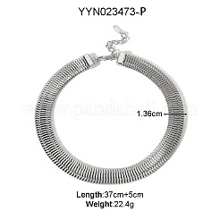 Комплекты браслетов и ожерелий из нержавеющей стали 304 для женщин QZ7044-1