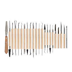 Ensemble d'outils de sculpture en poterie&nbsp;AJEW-L072-57
