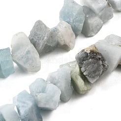 Природные Аквамарин бисер нитей G-I283-F28