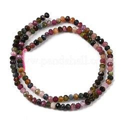 Натуральный турмалин бисер нитей G-RM250101-N13