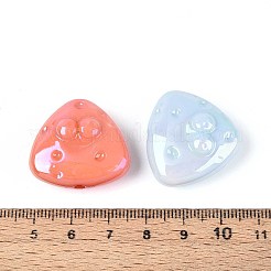 Непрозрачные акриловые бусины с УФ-покрытием OACR-T028-82