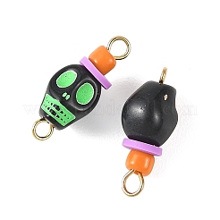 Halloween-Verbinderanhänger aus Acryl und Polymerclay&nbsp;PALLOY-JF05967