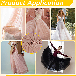 Polyester-Stretchgewebe&nbsp;DIY-WH0110-05A