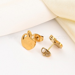 Комплекты сережек-гвоздиков из нержавеющей стали 304&nbsp;EJEW-H142-07G