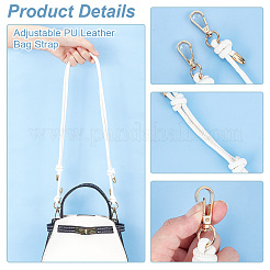 Verstellbare Taschenriemen aus PU-Leder&nbsp;FIND-WH0002-40B