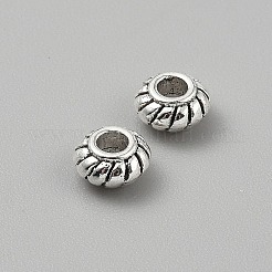Tibetischen Stil Zink-Legierung Perlen&nbsp;PALLOY-WH20817-004D-AS