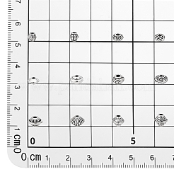 Тибетском стиле сплав Шарики прокладки&nbsp;TIBEB-PH0005-23