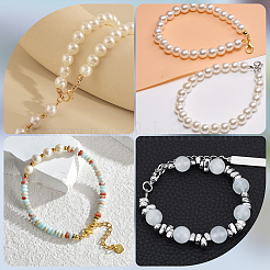 1200 шт. 6 цвета латунные обжимные бусины KK-SP0002-29