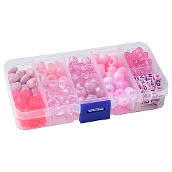 200шт 10 вида пластиковых перламутровых бусин FIND-FS0002-34