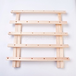 Support de fil à coudre en bois massif&nbsp;ODIS-WH0001-04