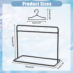 Железная вешалка для одежды и плечики для кукол DJEW-FH0001-17A