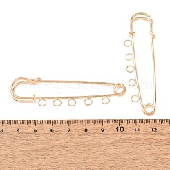 Broschenzubehör mit Sicherheitsnadeln aus Eisen&nbsp;RN-CBAB9AC-01G