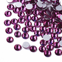 Cabochons de strass dos plat en verre&nbsp;RGLA-S002-20SS-26