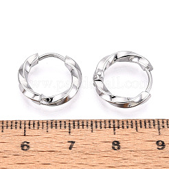 Серьги-кольца из нержавеющей стали 304&nbsp;STAS-T074-24P