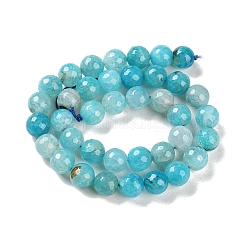 Filo di perline di agata naturale&nbsp;G-M437-C01-01N